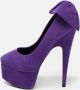 Giuseppe Zanotti Pre-owned Suede heels Purple Dames - Thumbnail 2