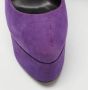 Giuseppe Zanotti Pre-owned Suede heels Purple Dames - Thumbnail 7