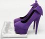 Giuseppe Zanotti Pre-owned Suede heels Purple Dames - Thumbnail 9