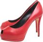 Giuseppe Zanotti Pre-owned Suede heels Red Dames - Thumbnail 3