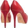 Giuseppe Zanotti Pre-owned Suede heels Red Dames - Thumbnail 4