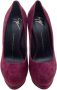 Giuseppe Zanotti Pre-owned Suede heels Red Dames - Thumbnail 2