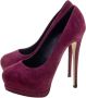 Giuseppe Zanotti Pre-owned Suede heels Red Dames - Thumbnail 3