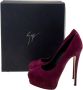 Giuseppe Zanotti Pre-owned Suede heels Red Dames - Thumbnail 5