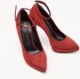 Giuseppe Zanotti Pre-owned Suede heels Red Dames - Thumbnail 4