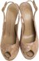 Giuseppe Zanotti Pre-owned Suede sandals Beige Dames - Thumbnail 2