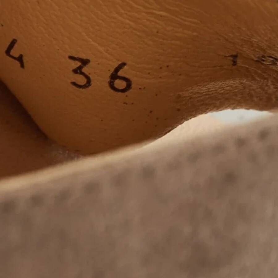 Giuseppe Zanotti Pre-owned Suede sandals Beige Dames