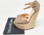 Giuseppe Zanotti Pre-owned Suede sandals Beige Dames - Thumbnail 9