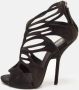 Giuseppe Zanotti Pre-owned Suede sandals Black Dames - Thumbnail 2