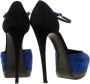 Giuseppe Zanotti Pre-owned Suede sandals Blue Dames - Thumbnail 4