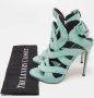 Giuseppe Zanotti Pre-owned Suede sandals Blue Dames - Thumbnail 9