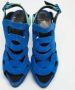 Giuseppe Zanotti Pre-owned Suede sandals Blue Dames - Thumbnail 3