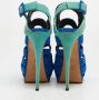 Giuseppe Zanotti Pre-owned Suede sandals Blue Dames - Thumbnail 5