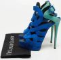 Giuseppe Zanotti Pre-owned Suede sandals Blue Dames - Thumbnail 9