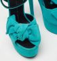 Giuseppe Zanotti Pre-owned Suede sandals Blue Dames - Thumbnail 7