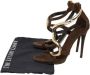 Giuseppe Zanotti Pre-owned Suede sandals Brown Dames - Thumbnail 7