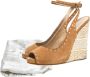 Giuseppe Zanotti Pre-owned Suede sandals Brown Dames - Thumbnail 7