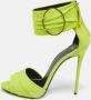 Giuseppe Zanotti Pre-owned Suede sandals Green Dames - Thumbnail 2