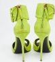 Giuseppe Zanotti Pre-owned Suede sandals Green Dames - Thumbnail 5