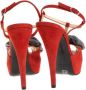 Giuseppe Zanotti Pre-owned Suede sandals Orange Dames - Thumbnail 4