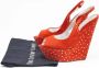Giuseppe Zanotti Pre-owned Suede sandals Orange Dames - Thumbnail 8