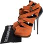 Giuseppe Zanotti Pre-owned Suede sandals Orange Dames - Thumbnail 7