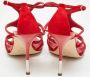 Giuseppe Zanotti Pre-owned Suede sandals Red Dames - Thumbnail 5