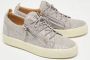 Giuseppe Zanotti Pre-owned Suede sneakers Gray Dames - Thumbnail 4