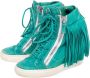 Giuseppe Zanotti Pre-owned Suede sneakers Green Dames - Thumbnail 3