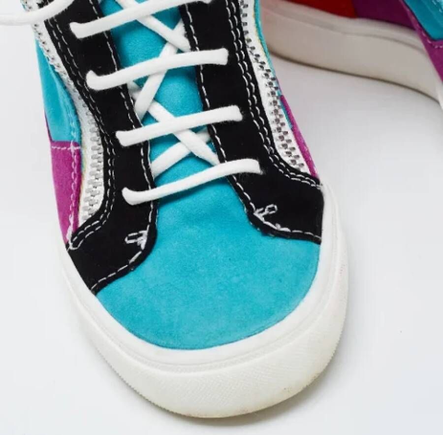 Giuseppe Zanotti Pre-owned Suede sneakers Multicolor Dames