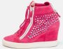 Giuseppe Zanotti Pre-owned Suede sneakers Pink Dames - Thumbnail 2