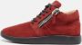 Giuseppe Zanotti Pre-owned Suede sneakers Red Dames - Thumbnail 2