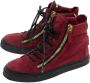 Giuseppe Zanotti Pre-owned Suede sneakers Red Dames - Thumbnail 3