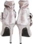 Giuseppe Zanotti Pre-owned Velvet boots Beige Dames - Thumbnail 4