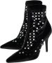 Giuseppe Zanotti Pre-owned Velvet boots Black Dames - Thumbnail 3