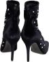 Giuseppe Zanotti Pre-owned Velvet boots Black Dames - Thumbnail 4