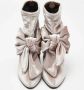 Giuseppe Zanotti Pre-owned Velvet boots Pink Dames - Thumbnail 3