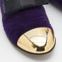 Giuseppe Zanotti Pre-owned Velvet flats Purple Dames - Thumbnail 7