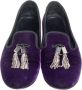 Giuseppe Zanotti Pre-owned Velvet flats Purple Dames - Thumbnail 2