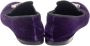 Giuseppe Zanotti Pre-owned Velvet flats Purple Dames - Thumbnail 4