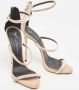 Giuseppe Zanotti Pre-owned Velvet sandals Beige Dames - Thumbnail 3