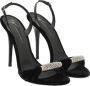 Giuseppe Zanotti Pre-owned Velvet sandals Black Dames - Thumbnail 2