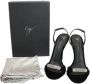 Giuseppe Zanotti Pre-owned Velvet sandals Black Dames - Thumbnail 4