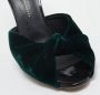 Giuseppe Zanotti Pre-owned Velvet sandals Green Dames - Thumbnail 7