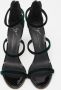Giuseppe Zanotti Pre-owned Velvet sandals Green Dames - Thumbnail 3