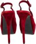 Giuseppe Zanotti Pre-owned Velvet sandals Red Dames - Thumbnail 4