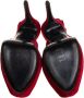 Giuseppe Zanotti Pre-owned Velvet sandals Red Dames - Thumbnail 5