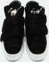 Giuseppe Zanotti Pre-owned Velvet sneakers Black Heren - Thumbnail 3