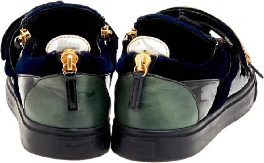 Giuseppe Zanotti Pre-owned Velvet sneakers Multicolor Dames