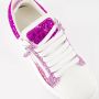Giuseppe zanotti Roze Glitter Sneakers met Metallic Logo Multicolor Dames - Thumbnail 5